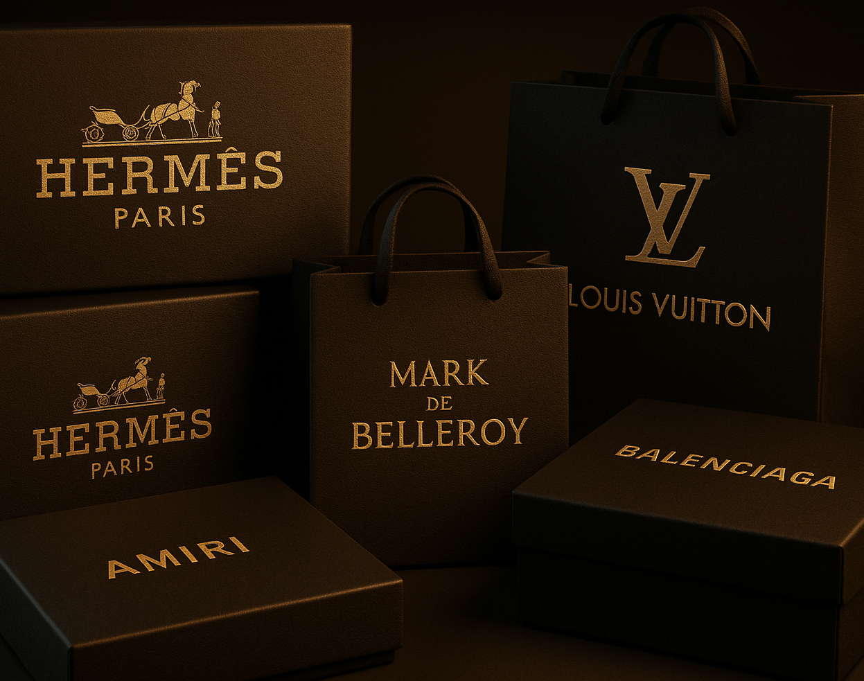 Mark De Belleroy, Amiri, Lousi vuitton les marques de luxe en 2025