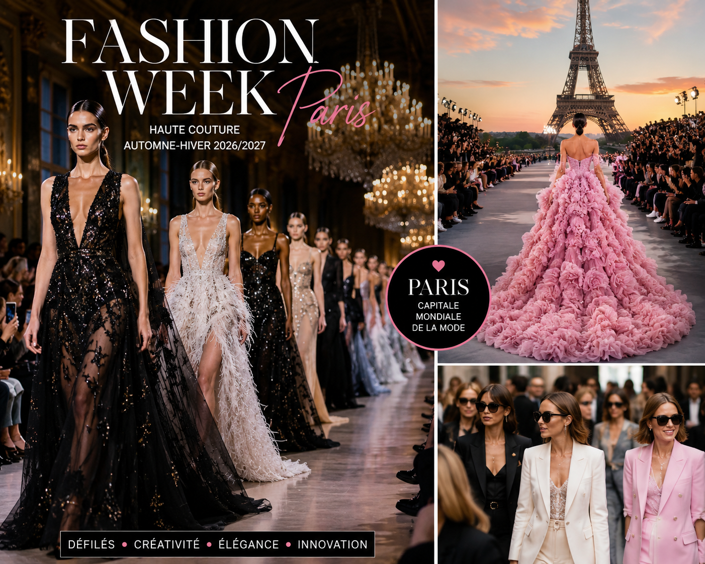 Paris Haute Couture Week 2026 : quatre jours de créativité, d&rsquo;innovation et de glamour au sommet de la mode